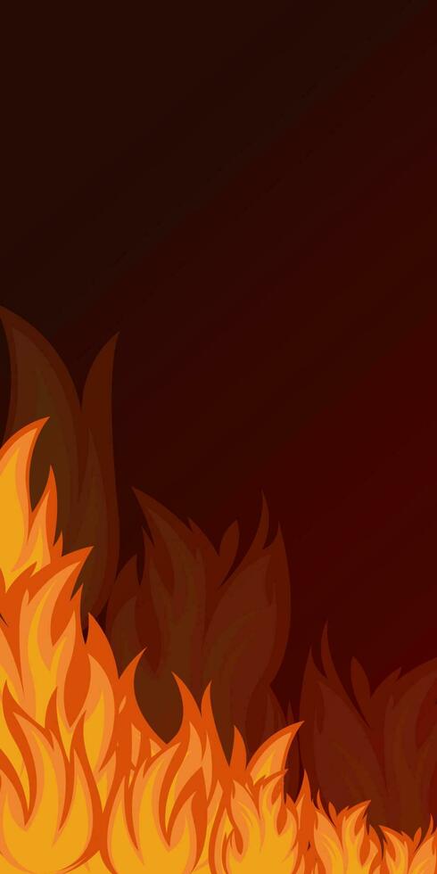 kostenlos Feuer Hintergrund Banner Vektor