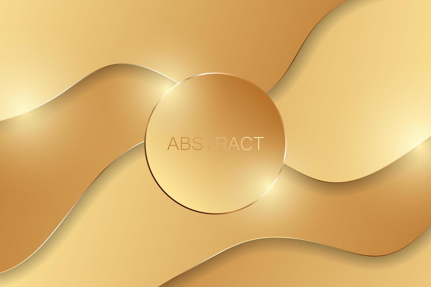 abstrakte goldene Luxushintergrundvektorillustration vektor
