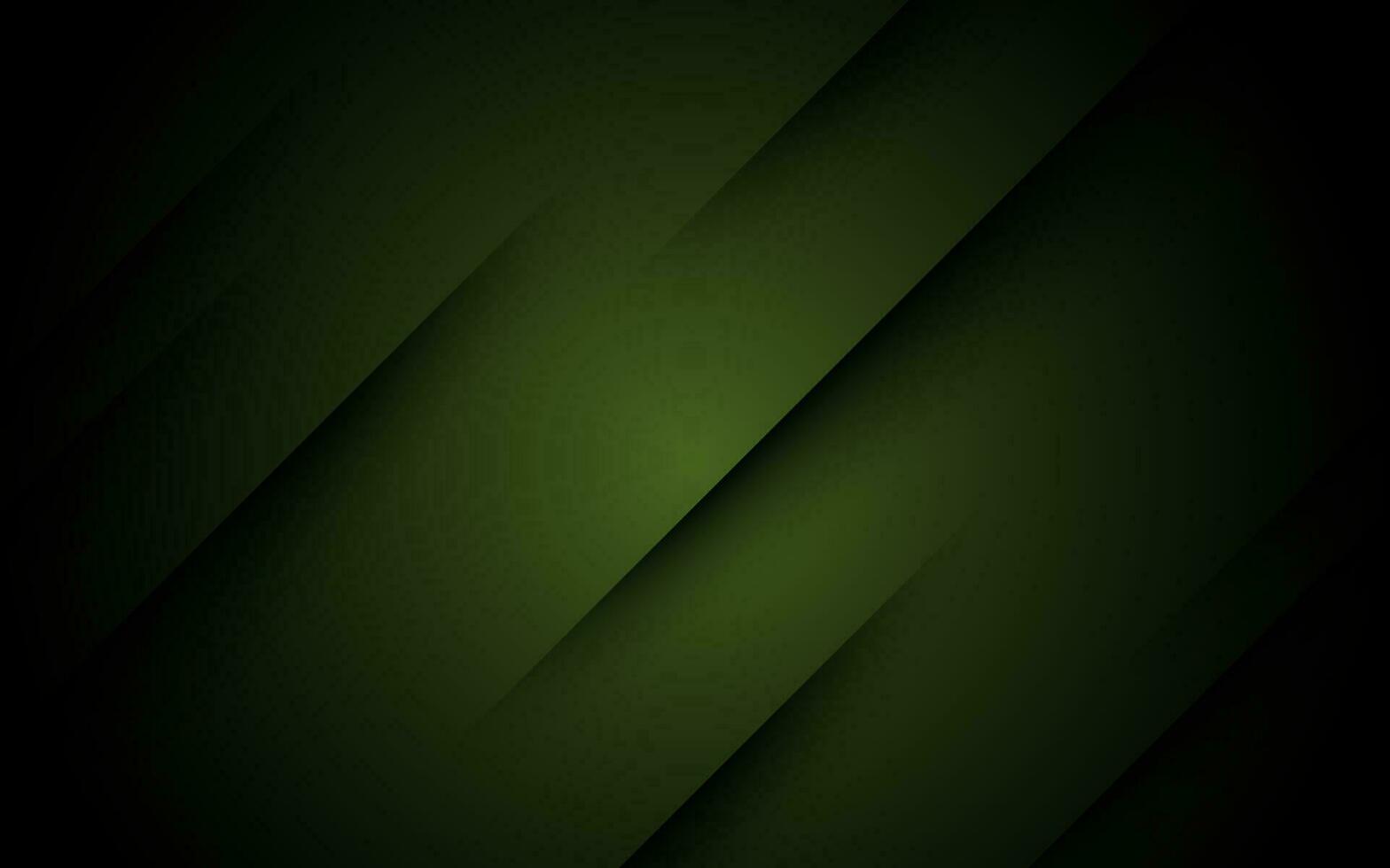 abstrakt schwarz Grün Gradient Farbe diagonal Streifen Schatten gestalten 3d aussehen Hintergrund. eps10 Vektor
