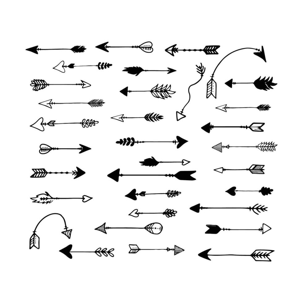 Stammes- Pfeile Sammlung vektor