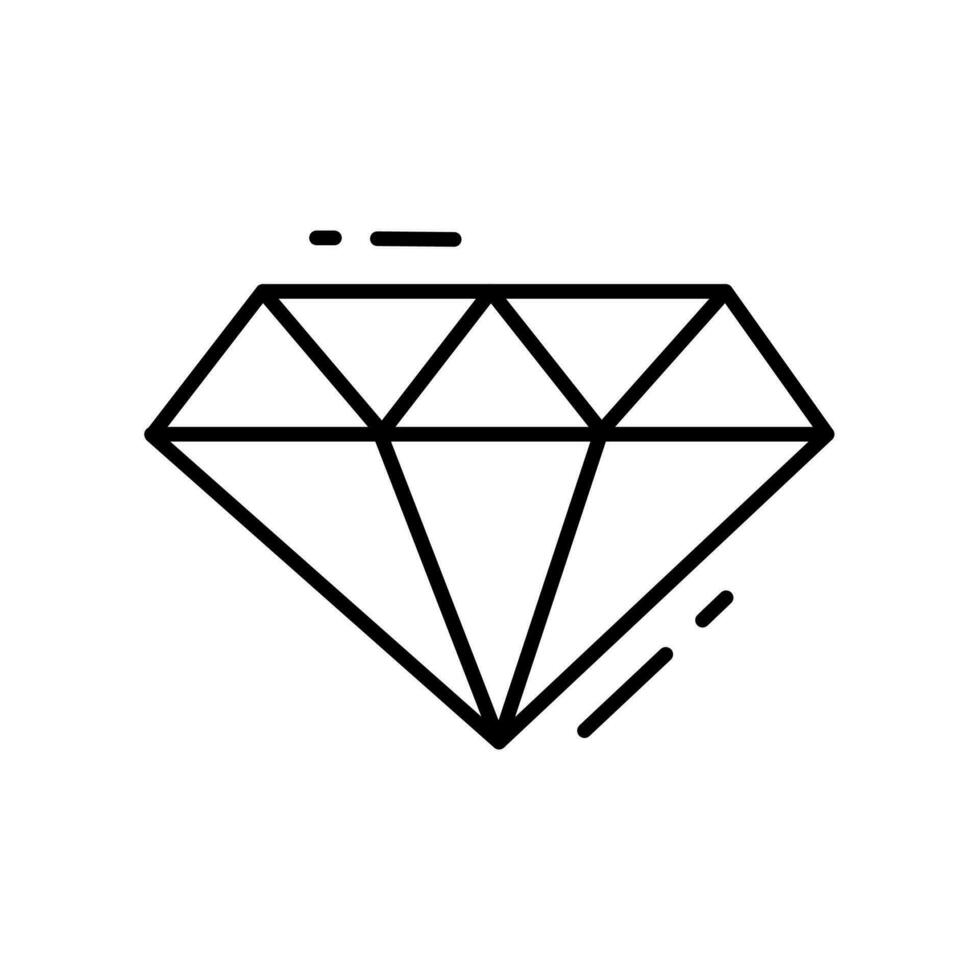 Illustration Vektor Grafik von das Diamant
