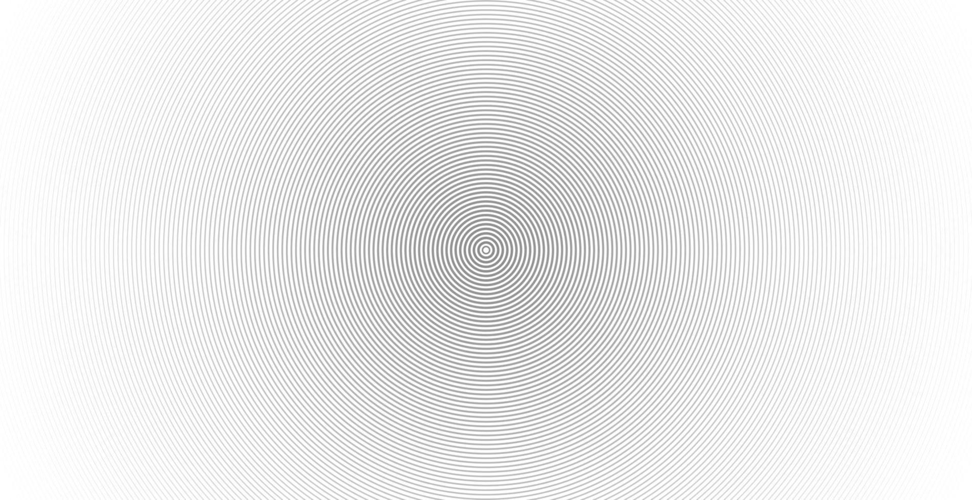 abstraktes Linienmuster der konzentrischen Kreisschallwelle vektor