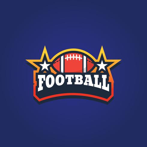 American Football Sport Emblem vektor