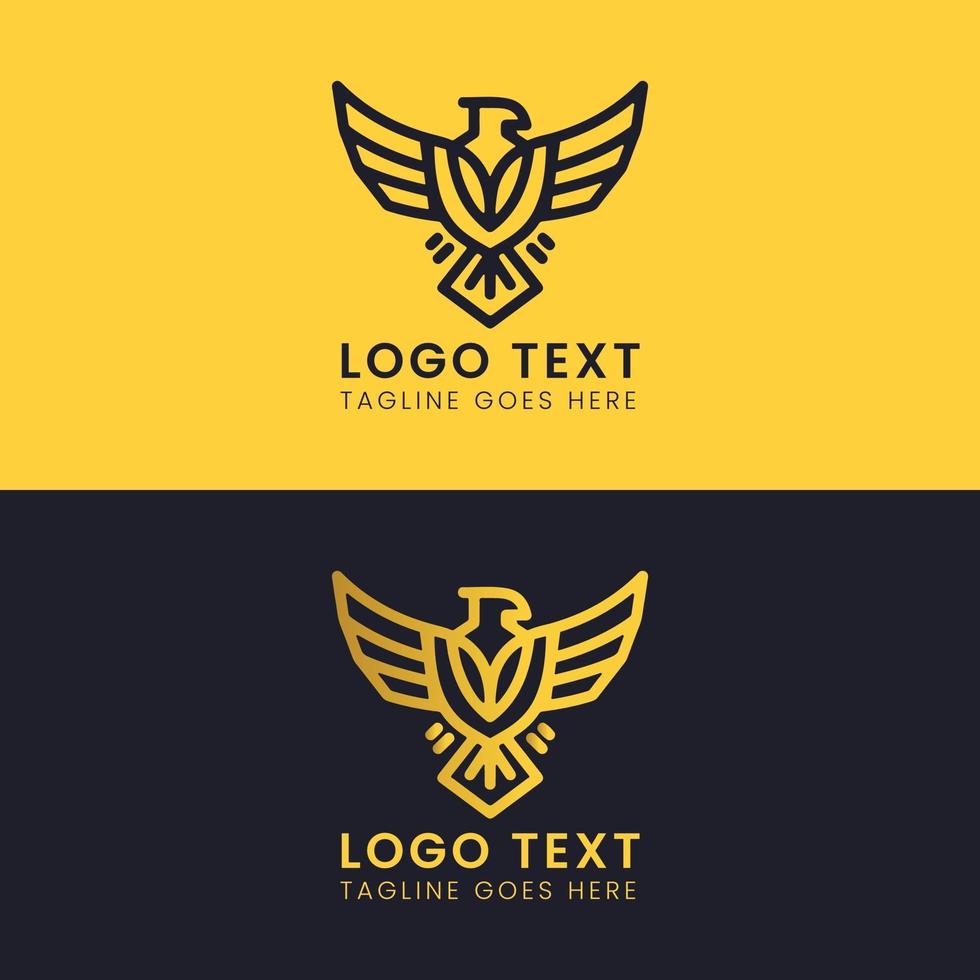 Logo-Vektor-Vorlage und symbolfreier Vektor