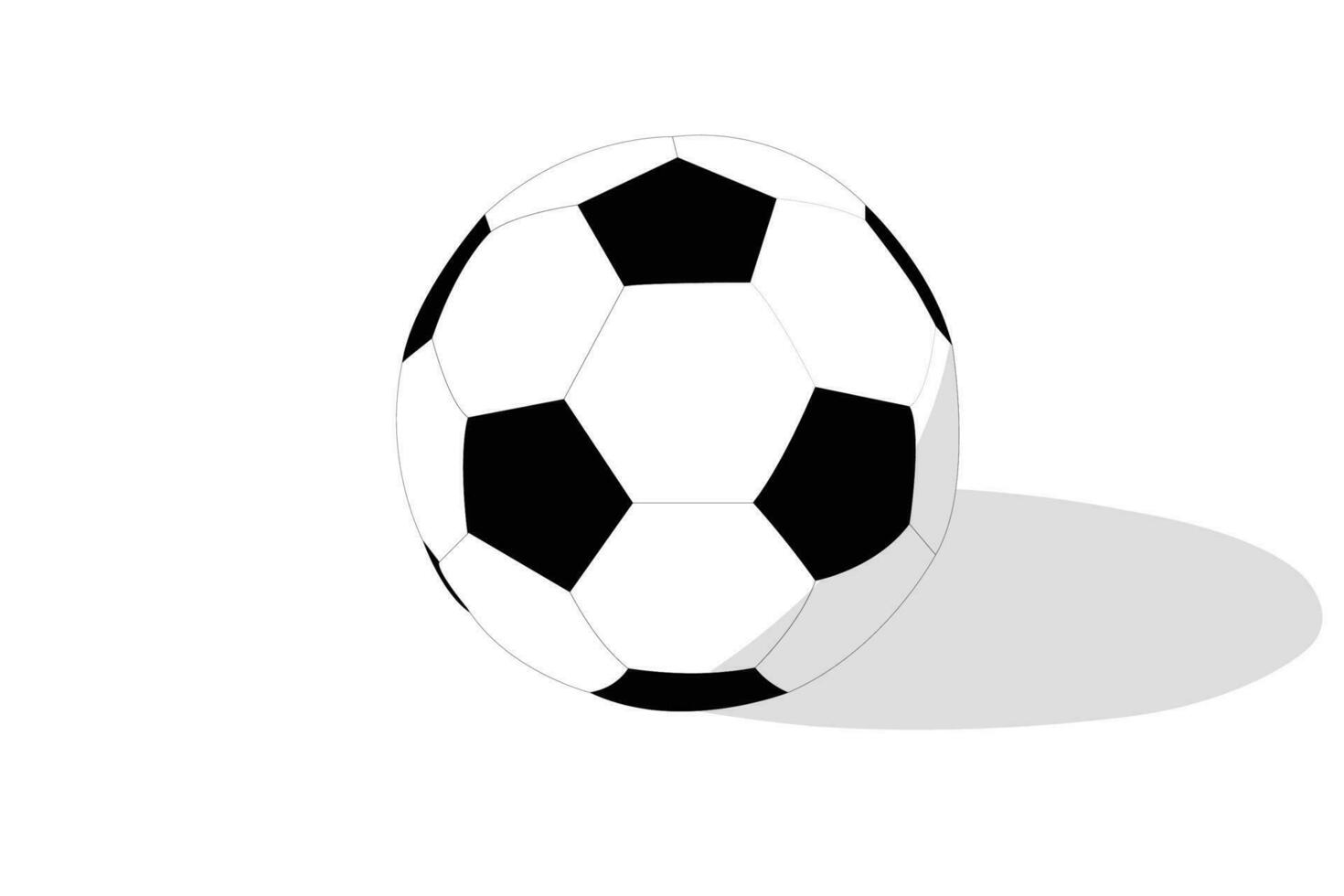 modisch Fußball Symbol vektor