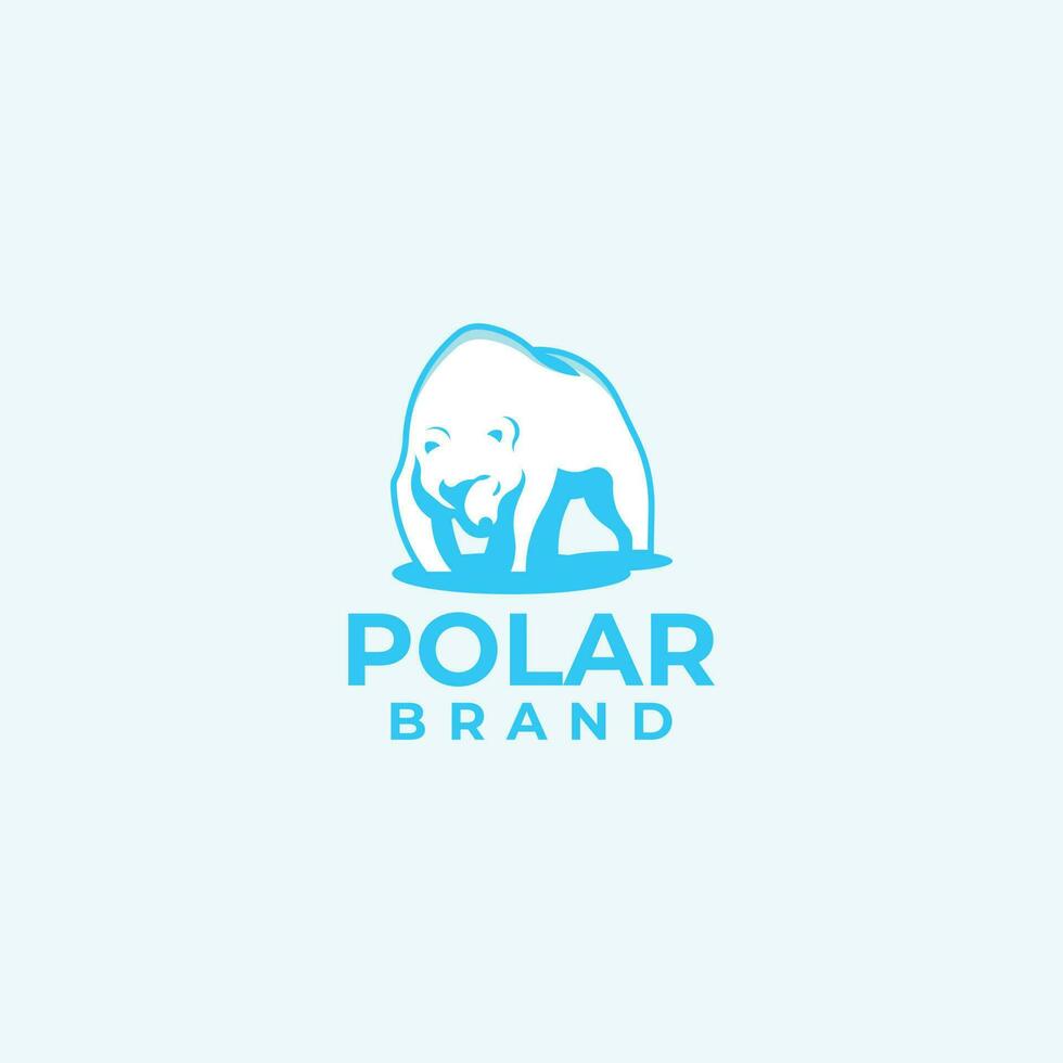 Polar- Marke Logo vektor