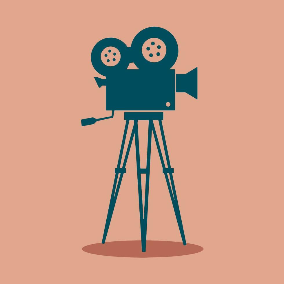 Video Kamera Kino Vektor Kunst, Illustration und Grafik