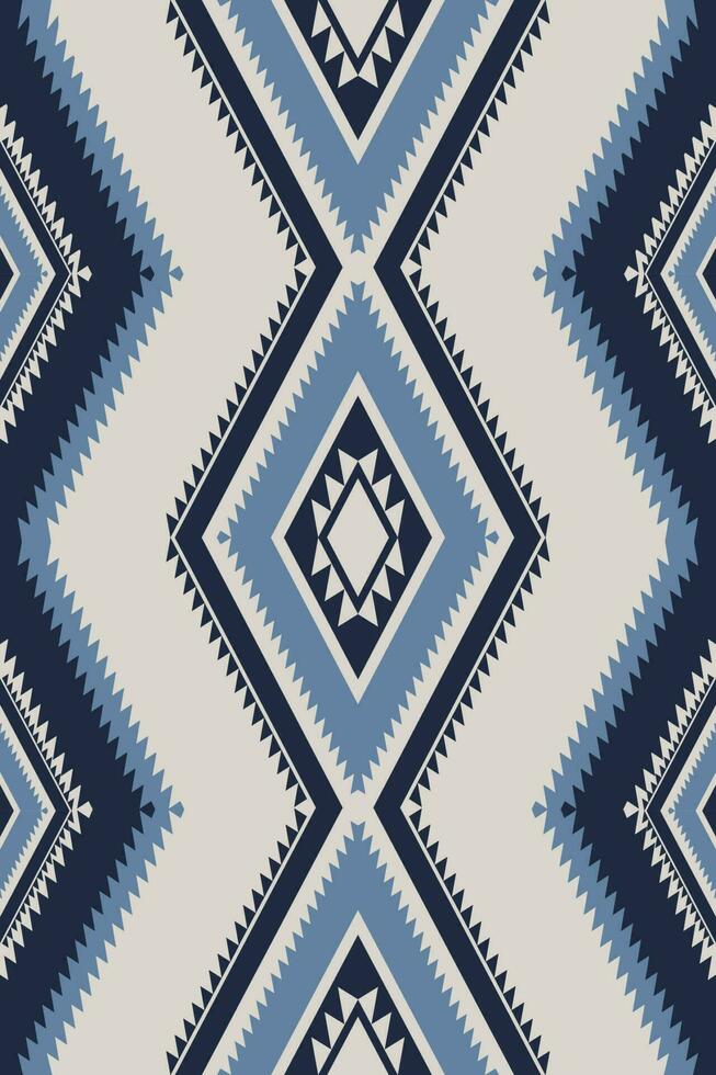 ethnisch Südwesten geometrisch Muster. aztekisch navajo geometrisch Diamant gestalten nahtlos Muster. ethnisch Südwesten Zickzack- Muster verwenden zum Textil, Teppich, Teppich, Tapisserie, Kissen, Polster, Wallpeper vektor