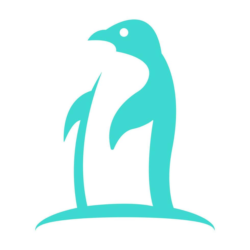 pingvin ikon illustration vektor