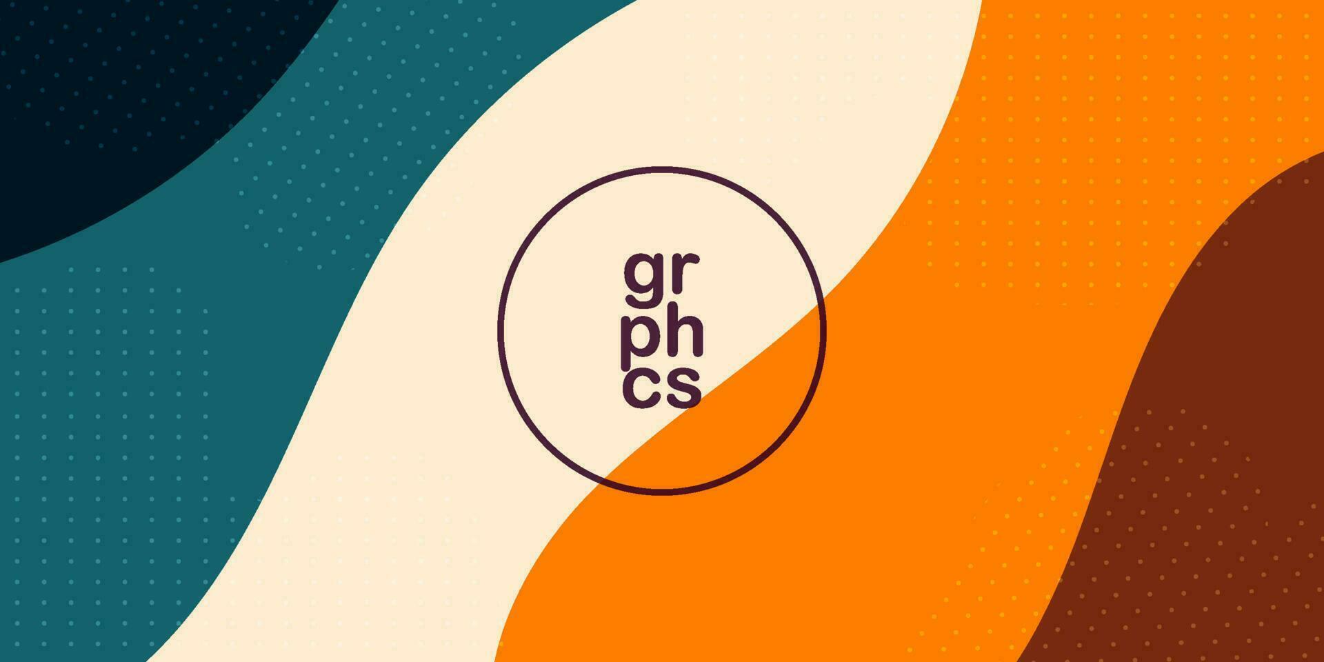 Grün, braun und Orange Welle. abstrakt Papier schneiden. abstrakt bunt Wellen. wellig Banner. Farbe geometrisch Design. Welle Papierschnitt. eps10 Vektor Illustration