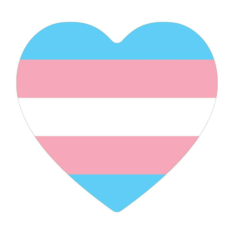 trans stolthet flagga. trans stolthet flagga. vektor