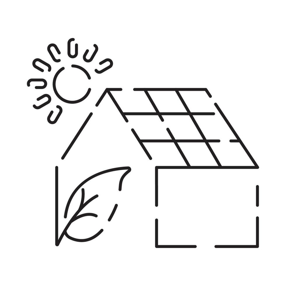 Energie Quellen, Typen und verlängerbar Energie oder Alternative Linie Symbol. Vektor, Gefahren, Laden Batterie, Windmühle, Wasserkraft Bahnhof, Thermal- Anlage, Energie sparen, Licht. vektor