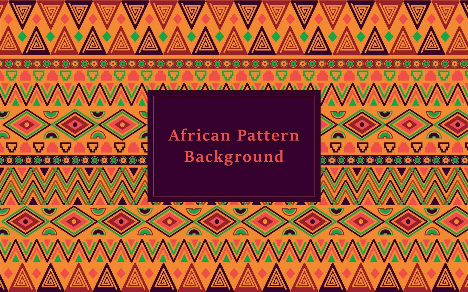 afrikansk skriva ut mönster bakgrund vektor