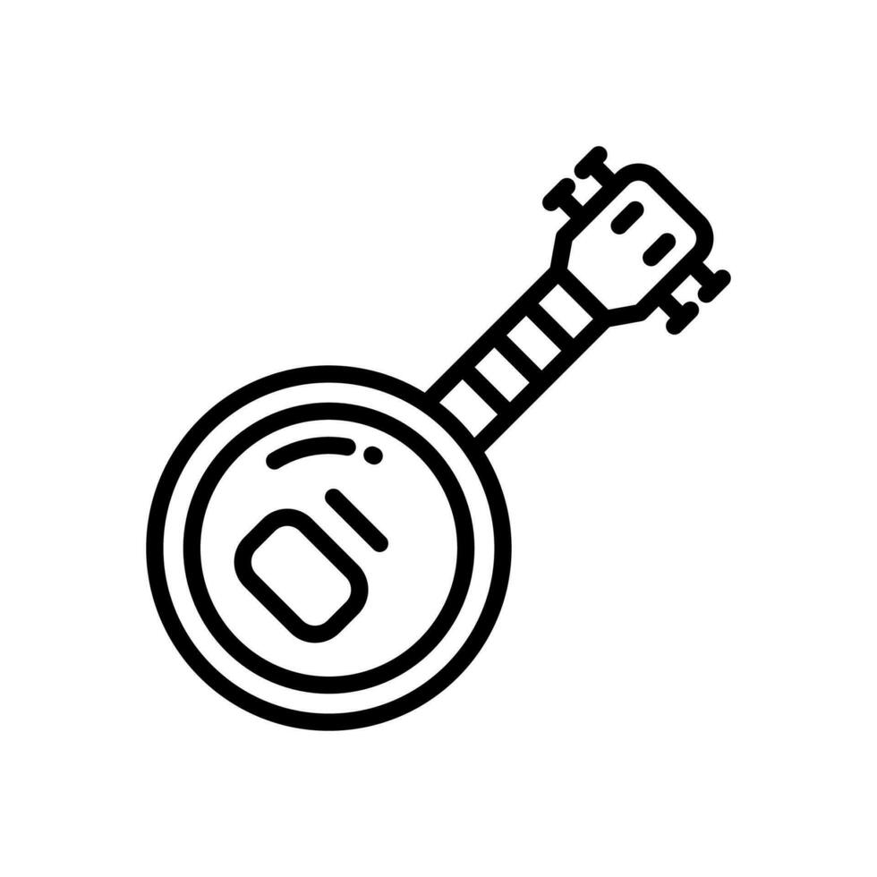 Sitar Symbol zum Ihre Webseite, Handy, Mobiltelefon, Präsentation, und Logo Design. vektor