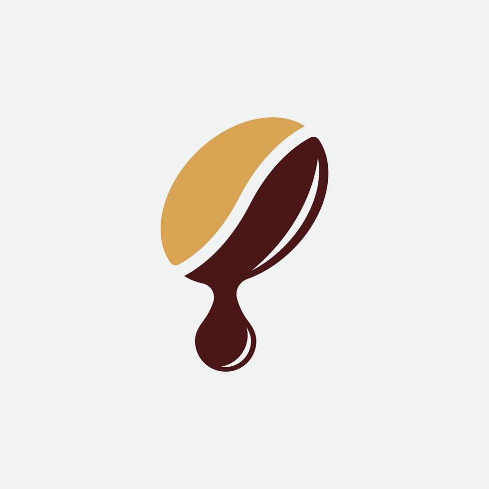 Kaffeetasse Logo Coffeeshop Vektor Icon Design