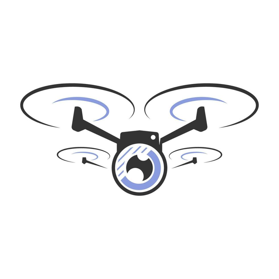 Drohne Logo Symbol Design vektor