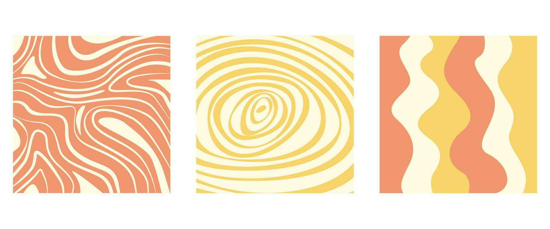 häftig bakgrund. retro virvla runt brista. spiral bakgrund. mönster i 1970-talet hippie stil. konst i årgång Färg palett, virvla runt Ränder. psychedelic stock vektor illustration av 60s