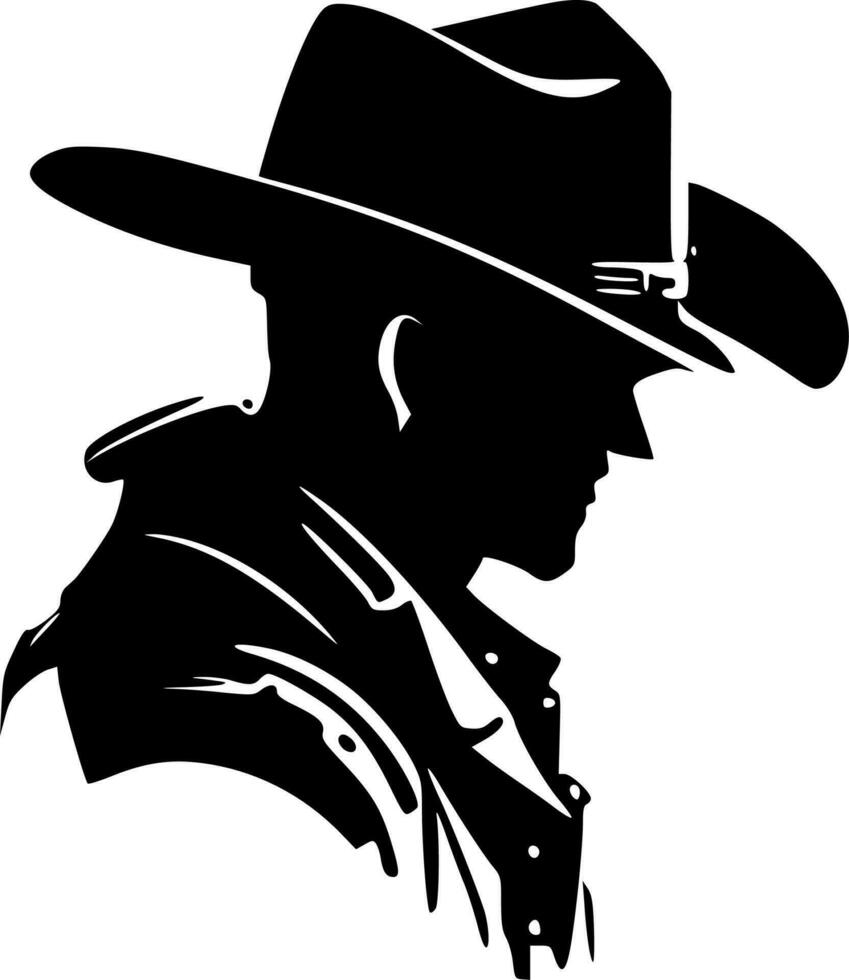 Cowboy - - hoch Qualität Vektor Logo - - Vektor Illustration Ideal zum T-Shirt Grafik