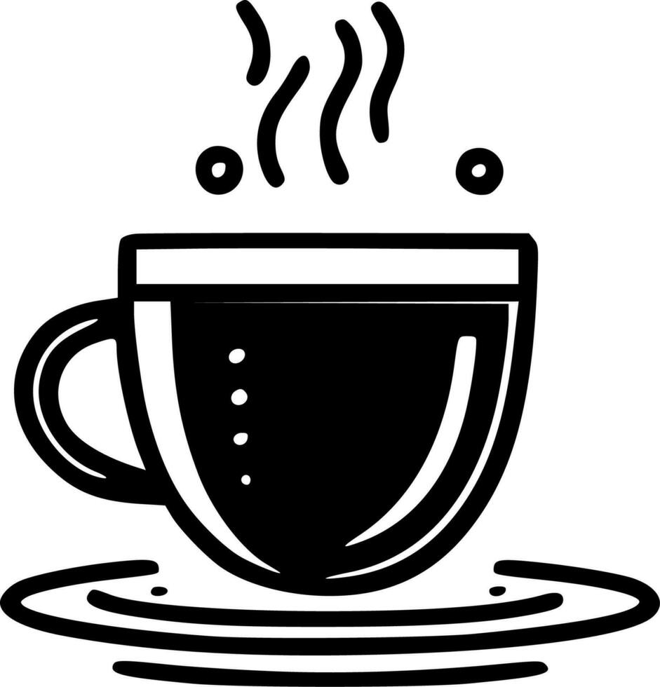 Kaffee - - hoch Qualität Vektor Logo - - Vektor Illustration Ideal zum T-Shirt Grafik