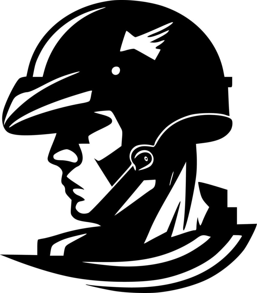 militär - hög kvalitet vektor logotyp - vektor illustration idealisk för t-shirt grafisk