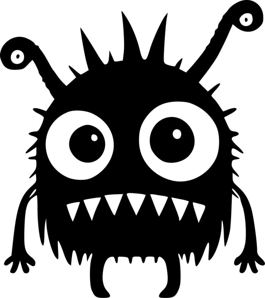 Monster- - - hoch Qualität Vektor Logo - - Vektor Illustration Ideal zum T-Shirt Grafik