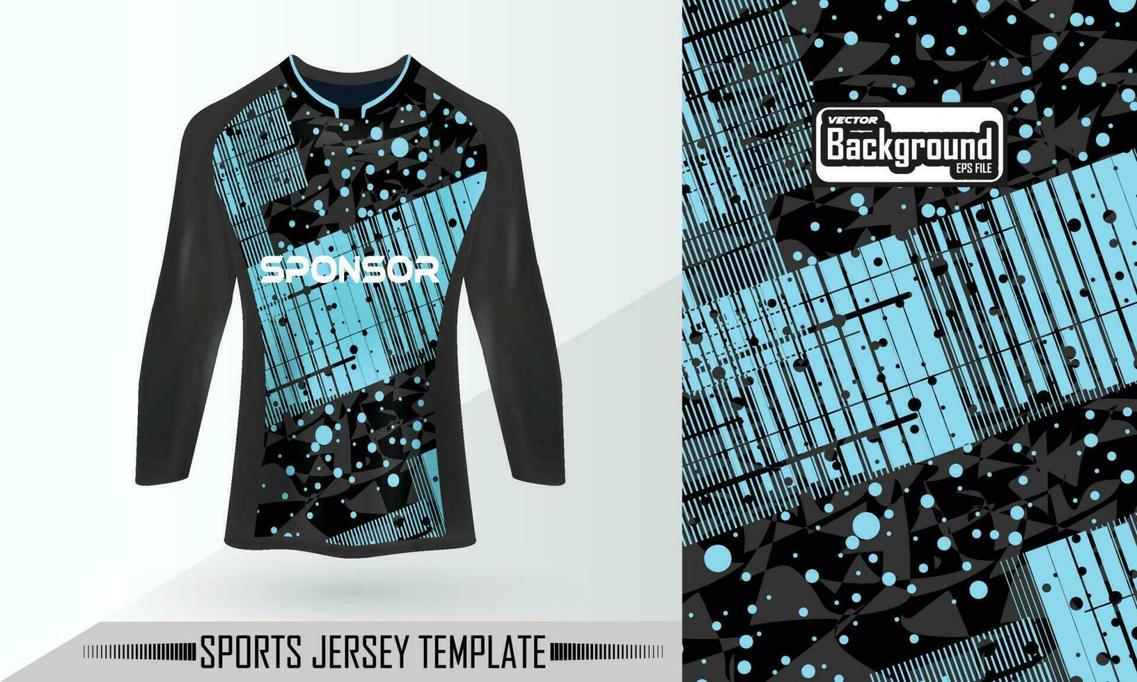 kreativ fotboll jersey design mall vektor