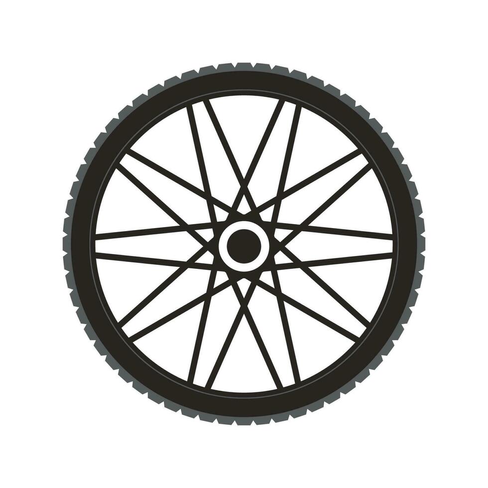 Fahrrad Rad Symbol vektor