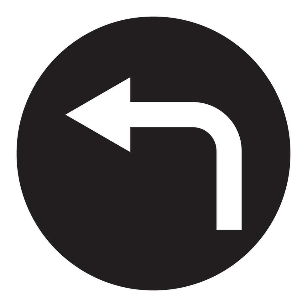 vägbeskrivning eller navigering ikon vektor