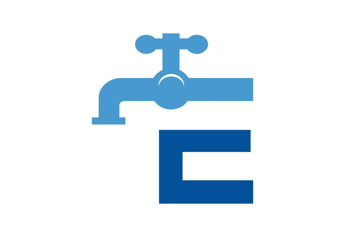 Initiale e Brief Logo mit kreativ Symbol, Vektor Design Vorlage