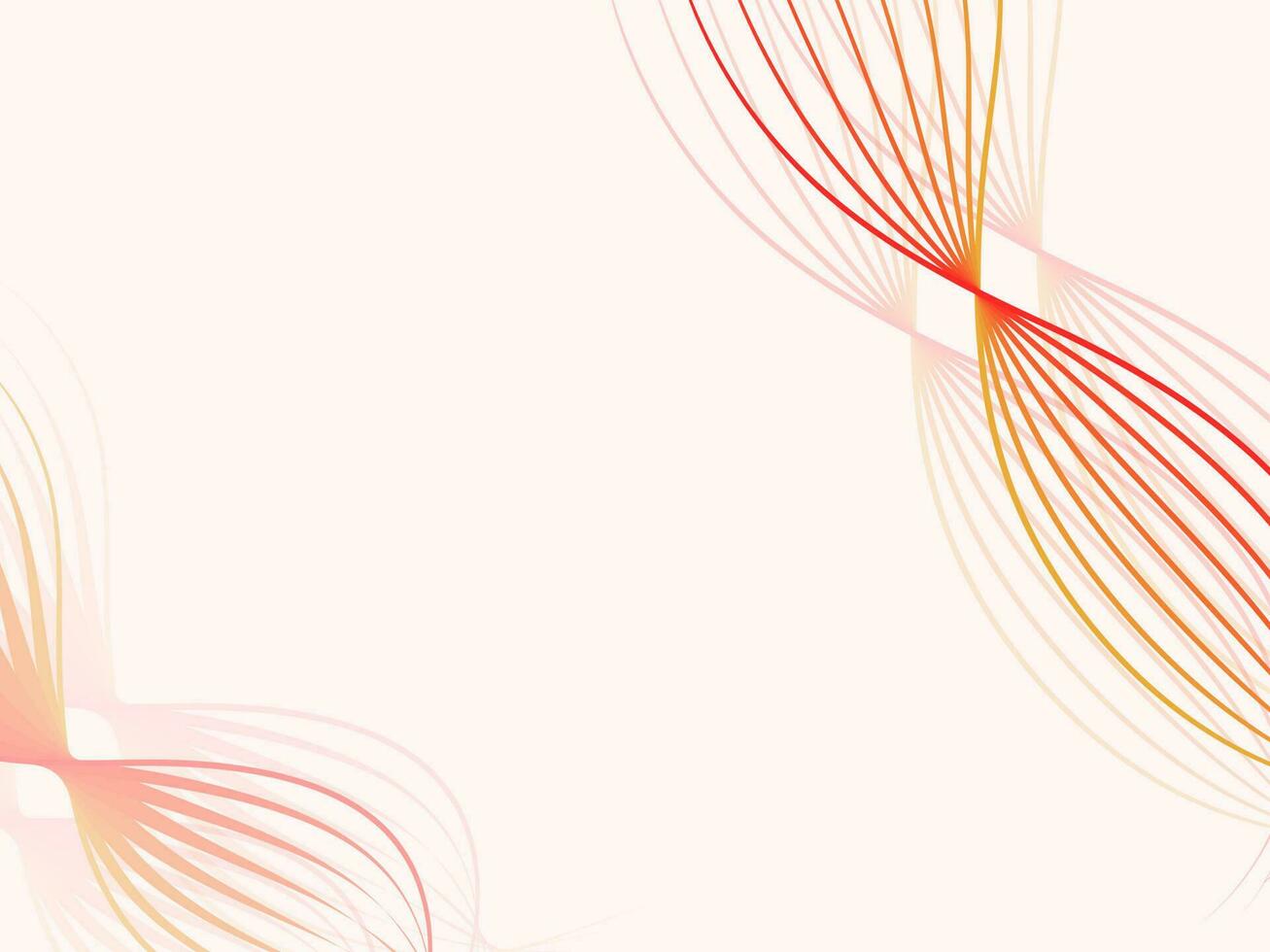 Pastell- Rosa Hintergrund mit gebogen Linien. vektor