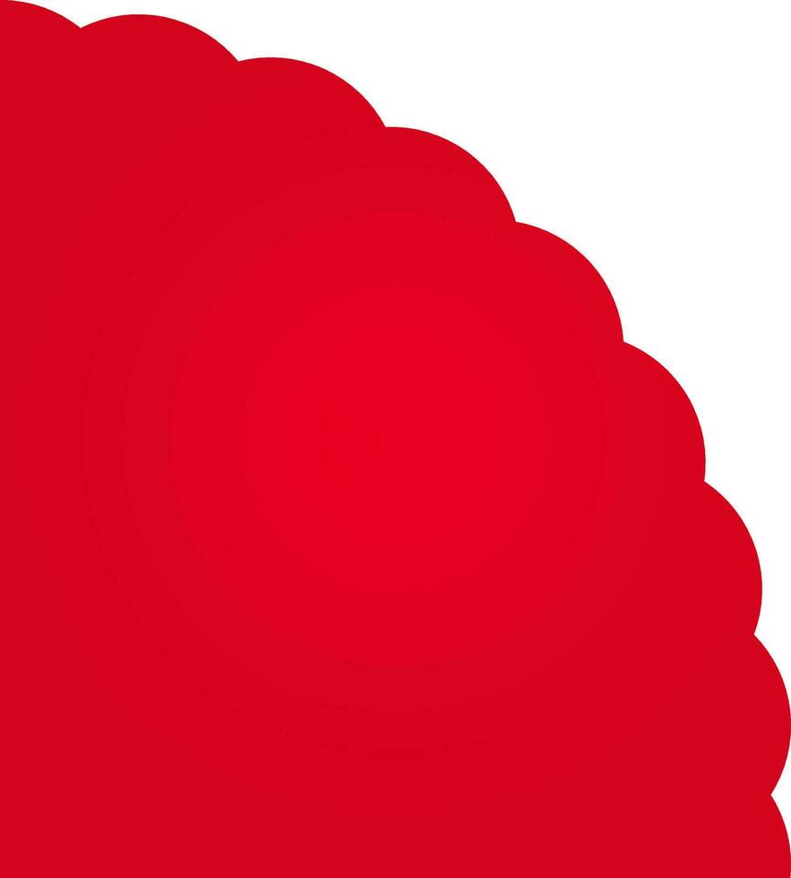 röd papper märka eller klistermärke i röd Färg. vektor