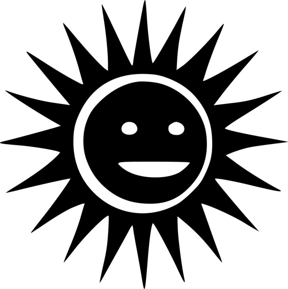 Sonne - - hoch Qualität Vektor Logo - - Vektor Illustration Ideal zum T-Shirt Grafik