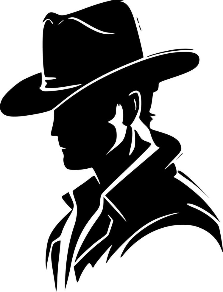 Cowboy - - hoch Qualität Vektor Logo - - Vektor Illustration Ideal zum T-Shirt Grafik