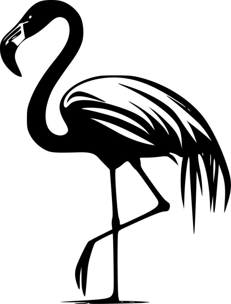 Flamingo - - hoch Qualität Vektor Logo - - Vektor Illustration Ideal zum T-Shirt Grafik