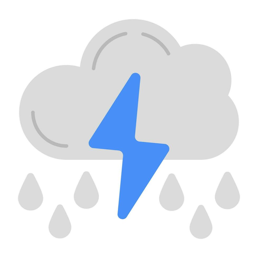 regn ikon i perfekt design vektor