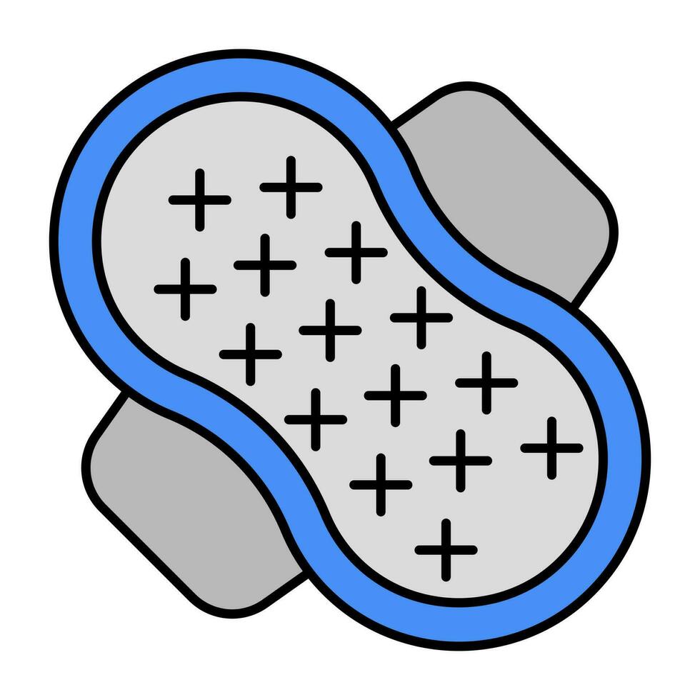 ein Symbol Design von sanitär Serviette vektor