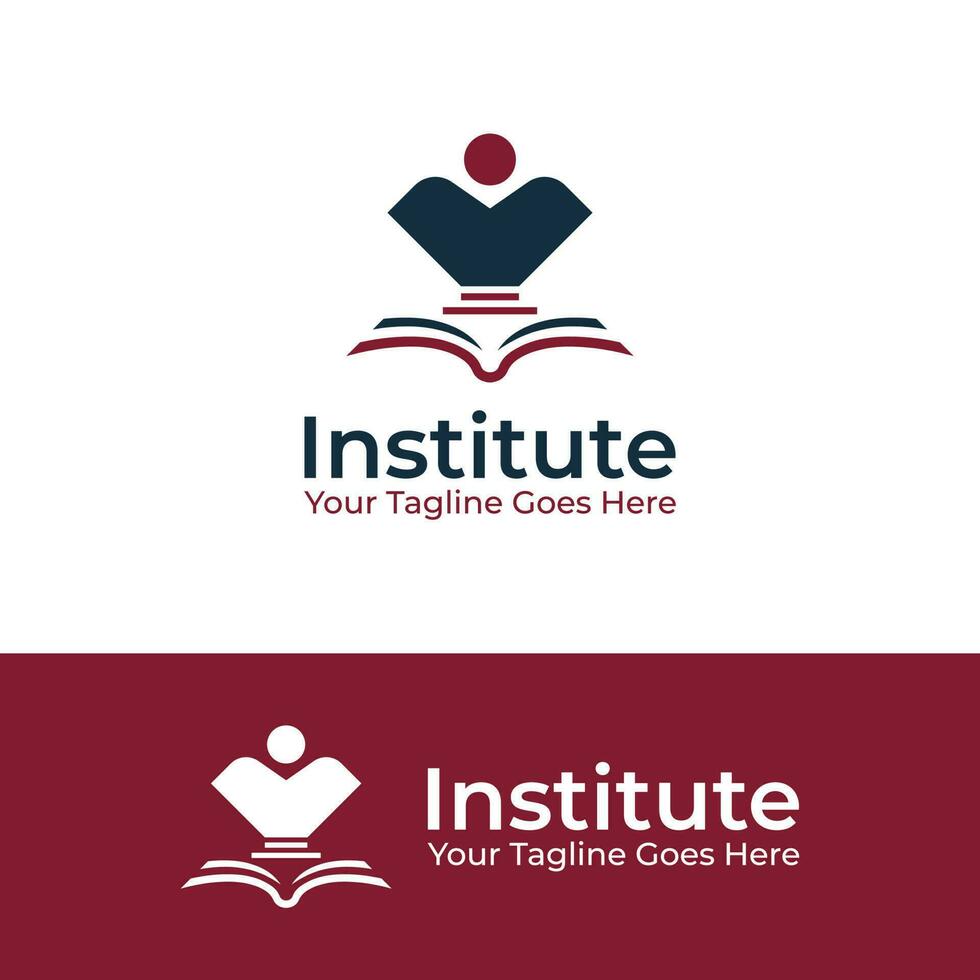 Bildung Institut Logo Vektor Design