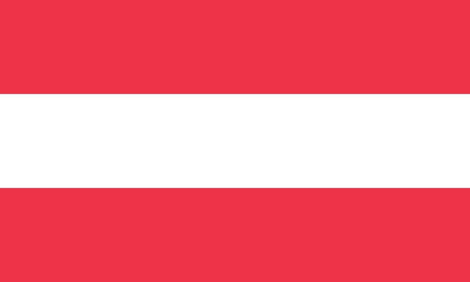 vektorillustration av Österrikes flagga vektor