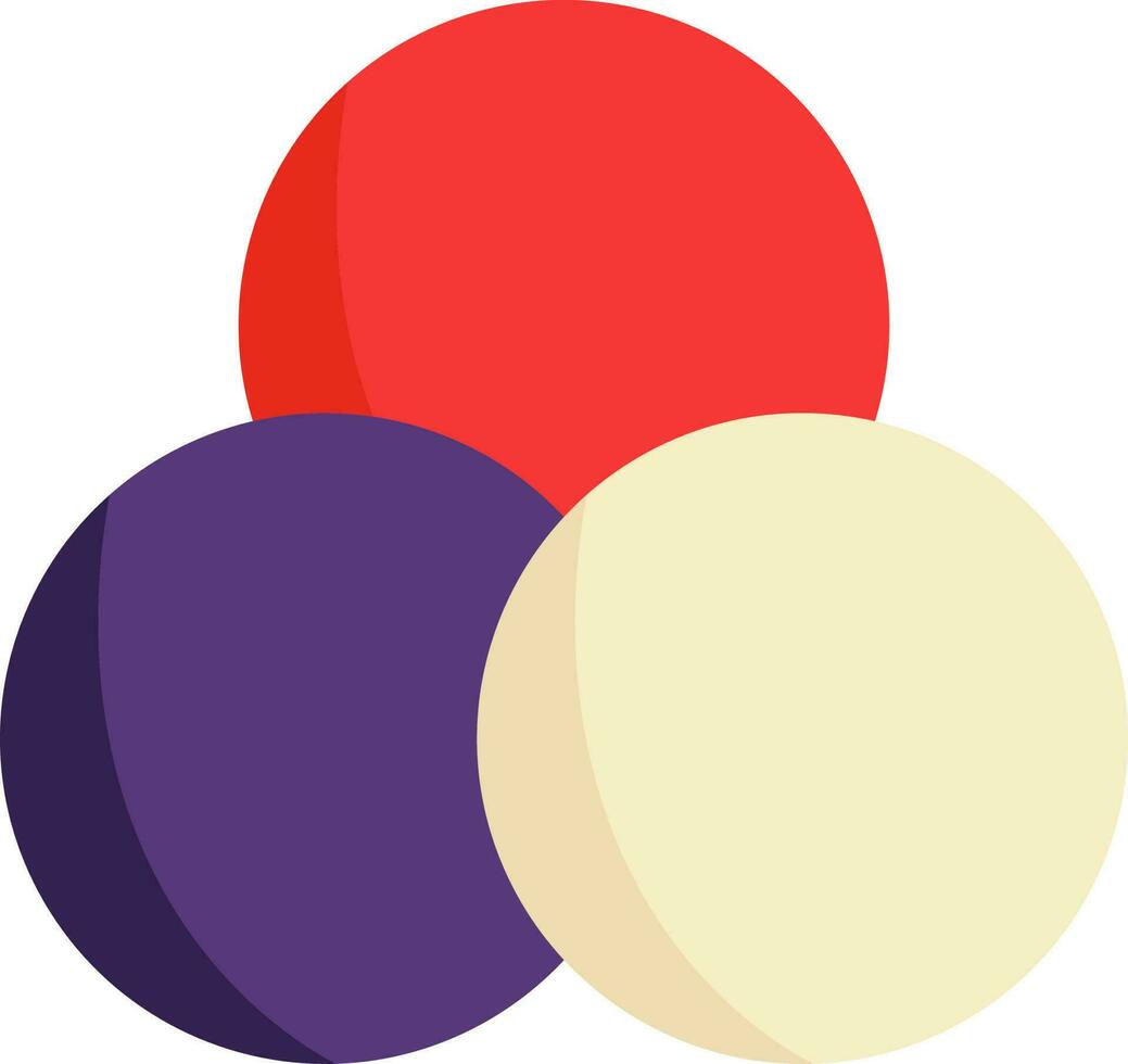 platt illustration av Färg modell ikon. vektor
