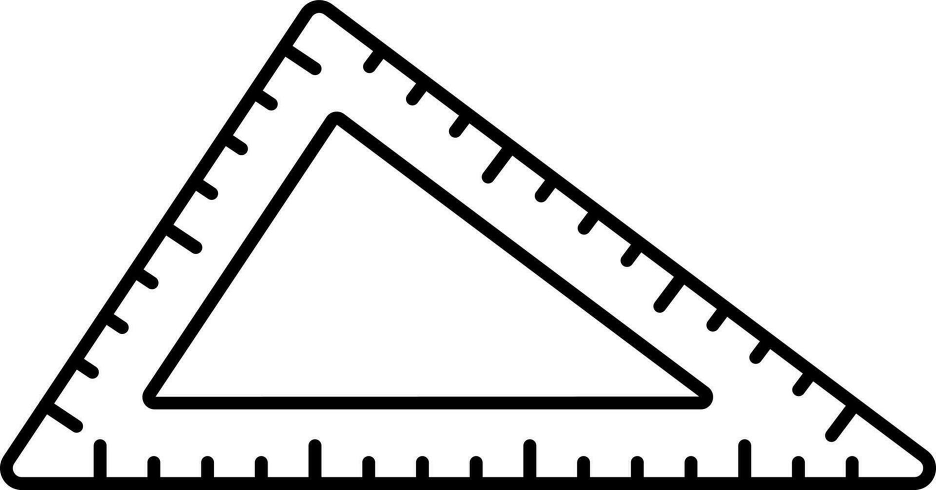 isoliert einstellen Platz Symbol im linear Stil. vektor