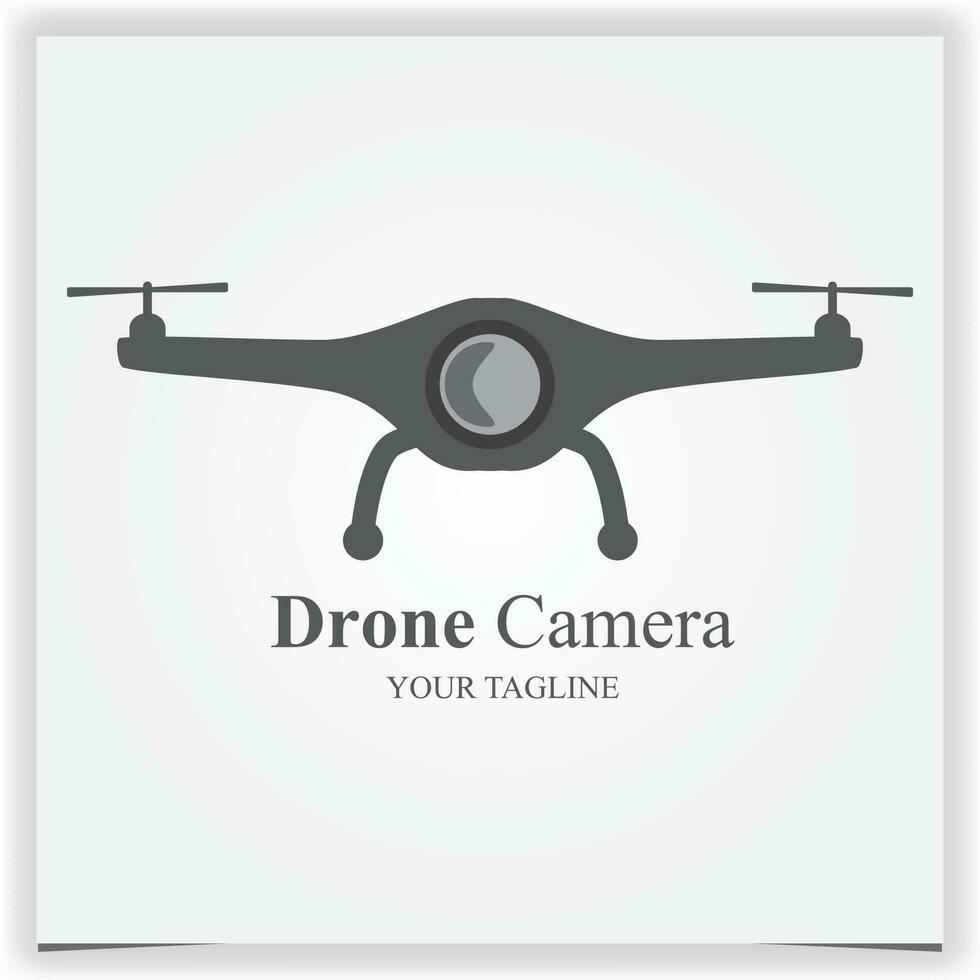 Kamera Drohne Logo Prämie elegant Vorlage Vektor eps 10