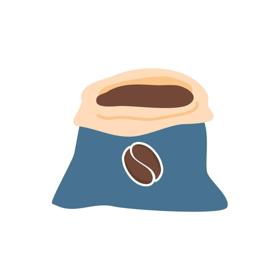 Kaffeebohnen-Symbol vektor