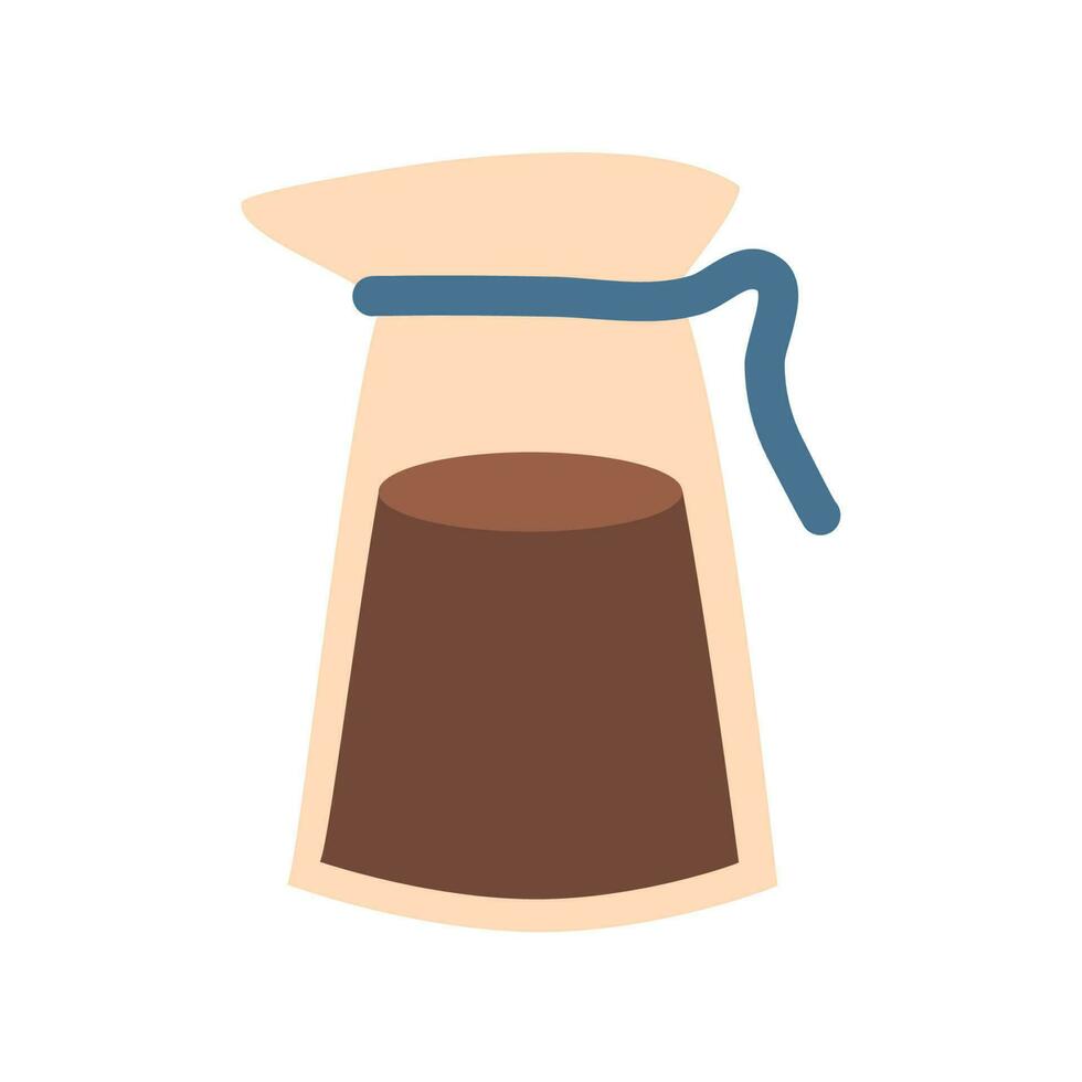 Abbildung des Kaffeeelements vektor