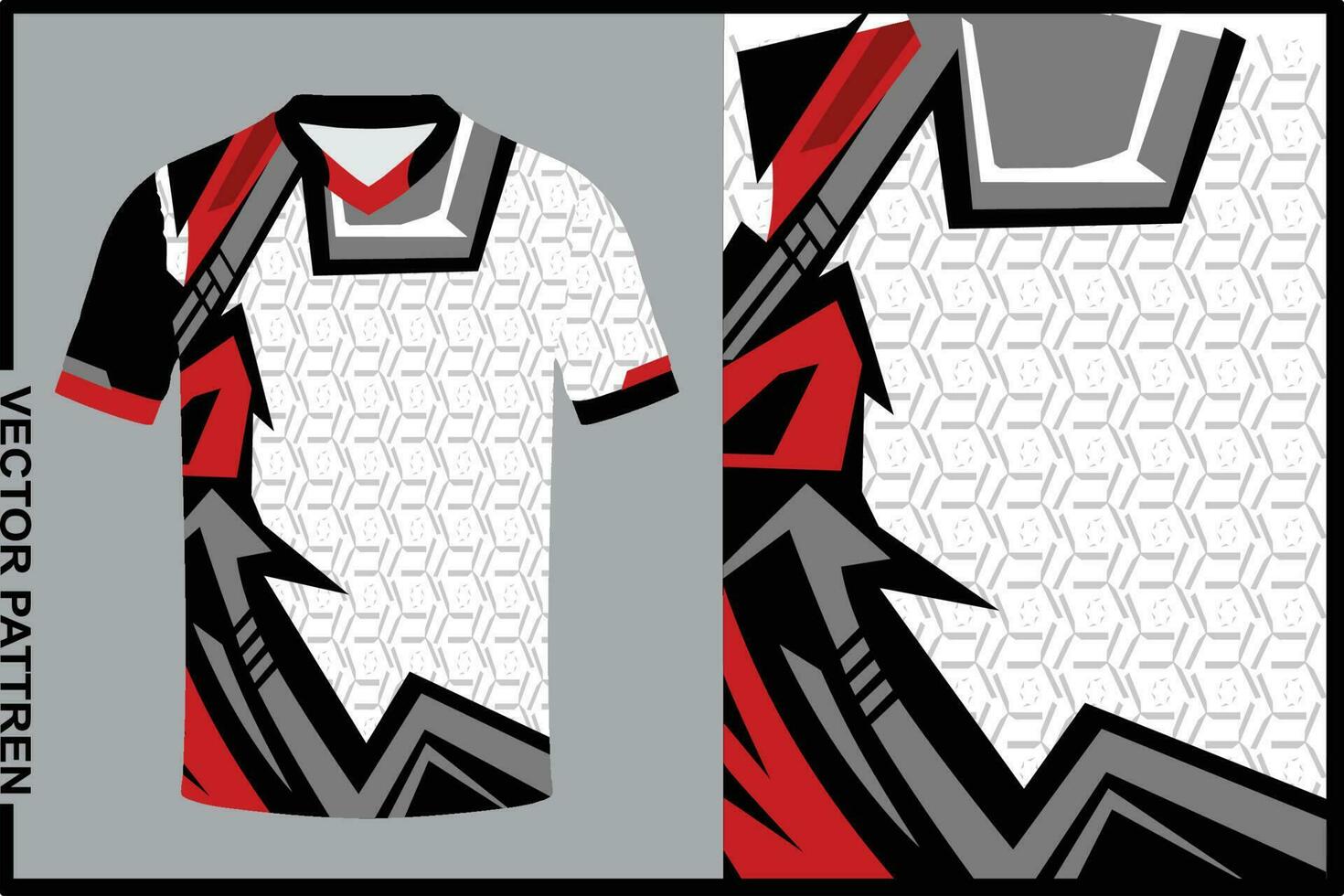 abstrakt geometrisch Formen Hintergrund zum Sport T-Shirt Gaming-Sublimationen vektor