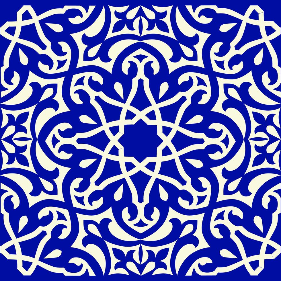 islamic alpona vektor design