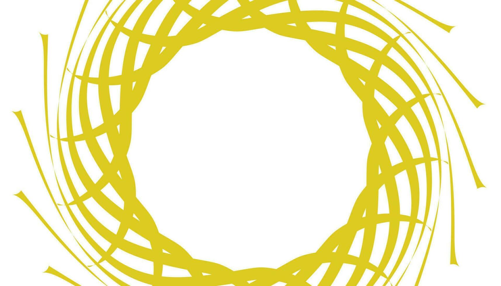 illustration av en unik gul mönster abstrakt bakgrund vektor