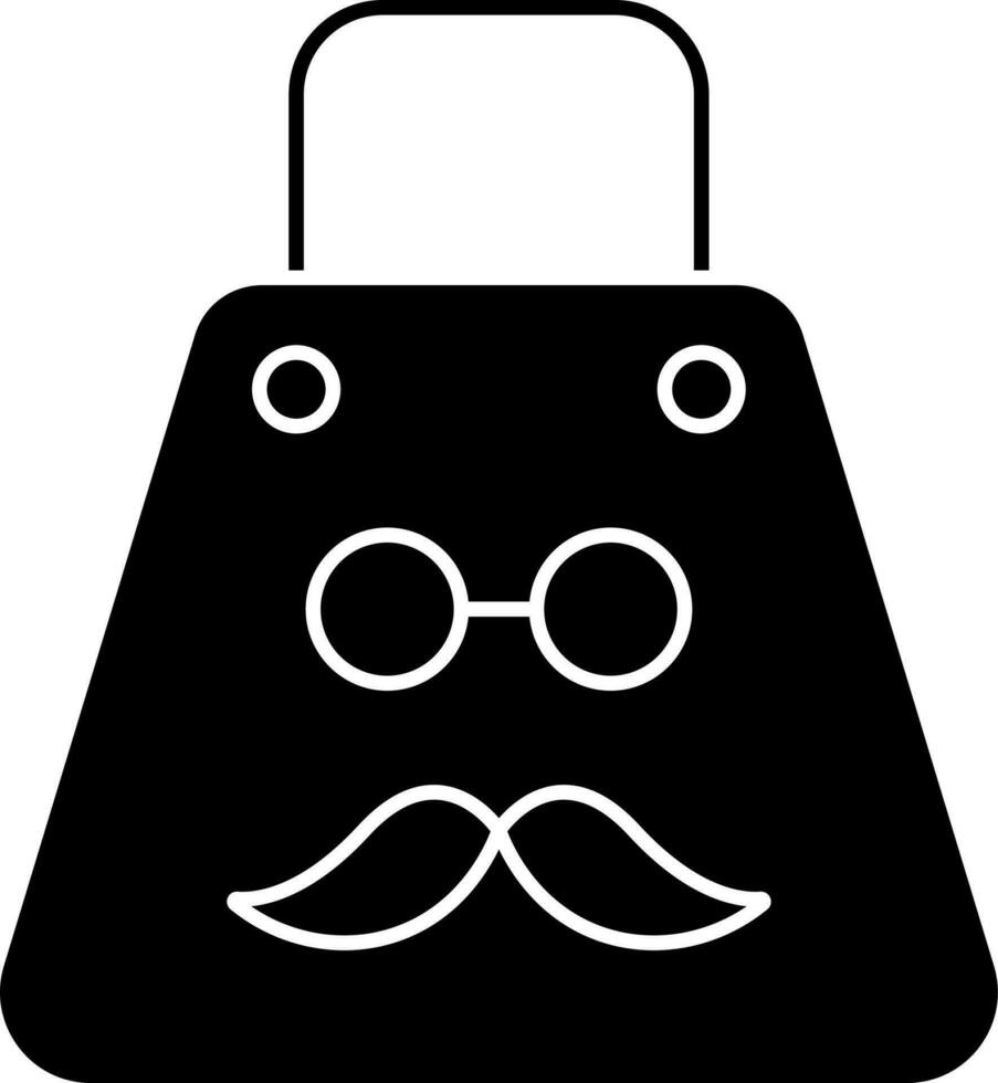 Einkaufen oder tragen Tasche Symbol vektor