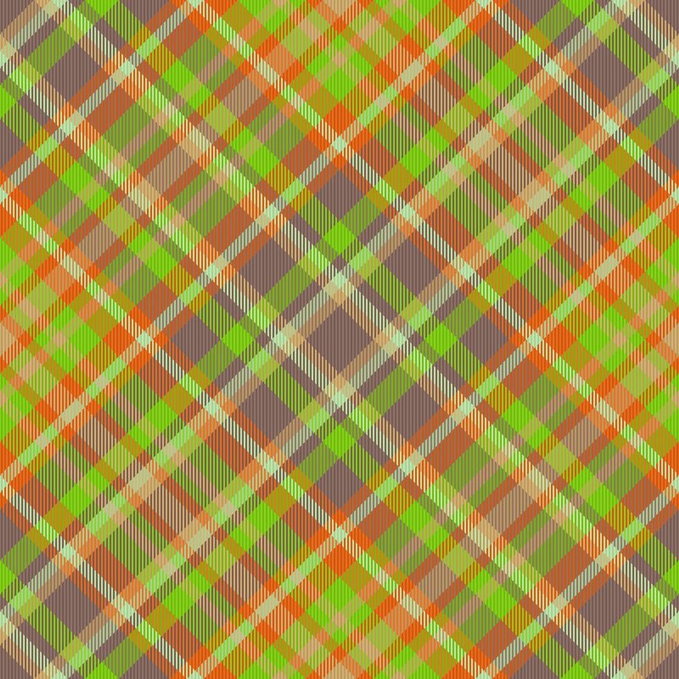 Hintergrund Vektor Tartan von Textil- Plaid nahtlos mit ein Muster Textur Stoff überprüfen.