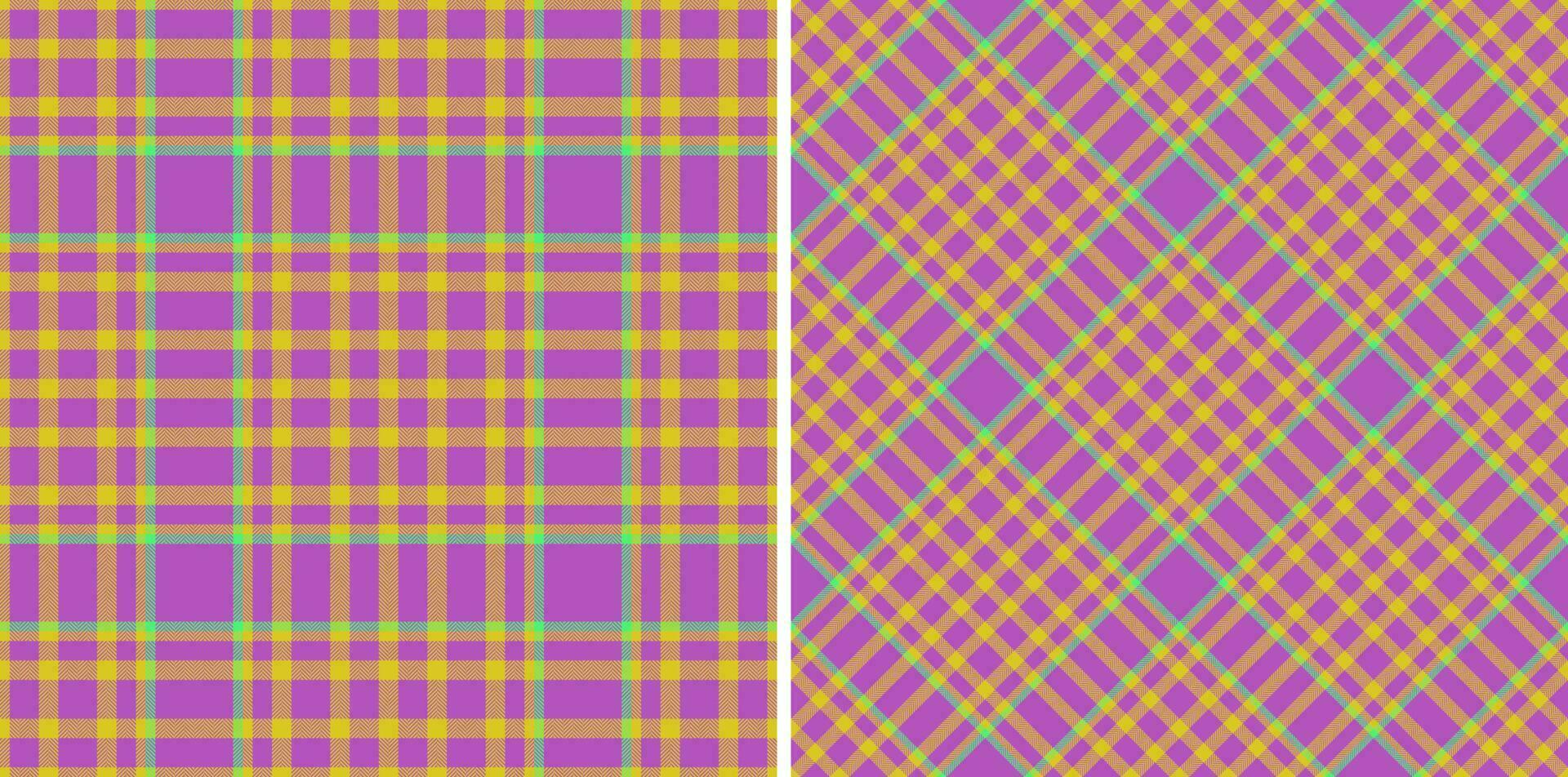 textil- vektor tyg. tartan bakgrund textur. sömlös pläd kolla upp mönster.