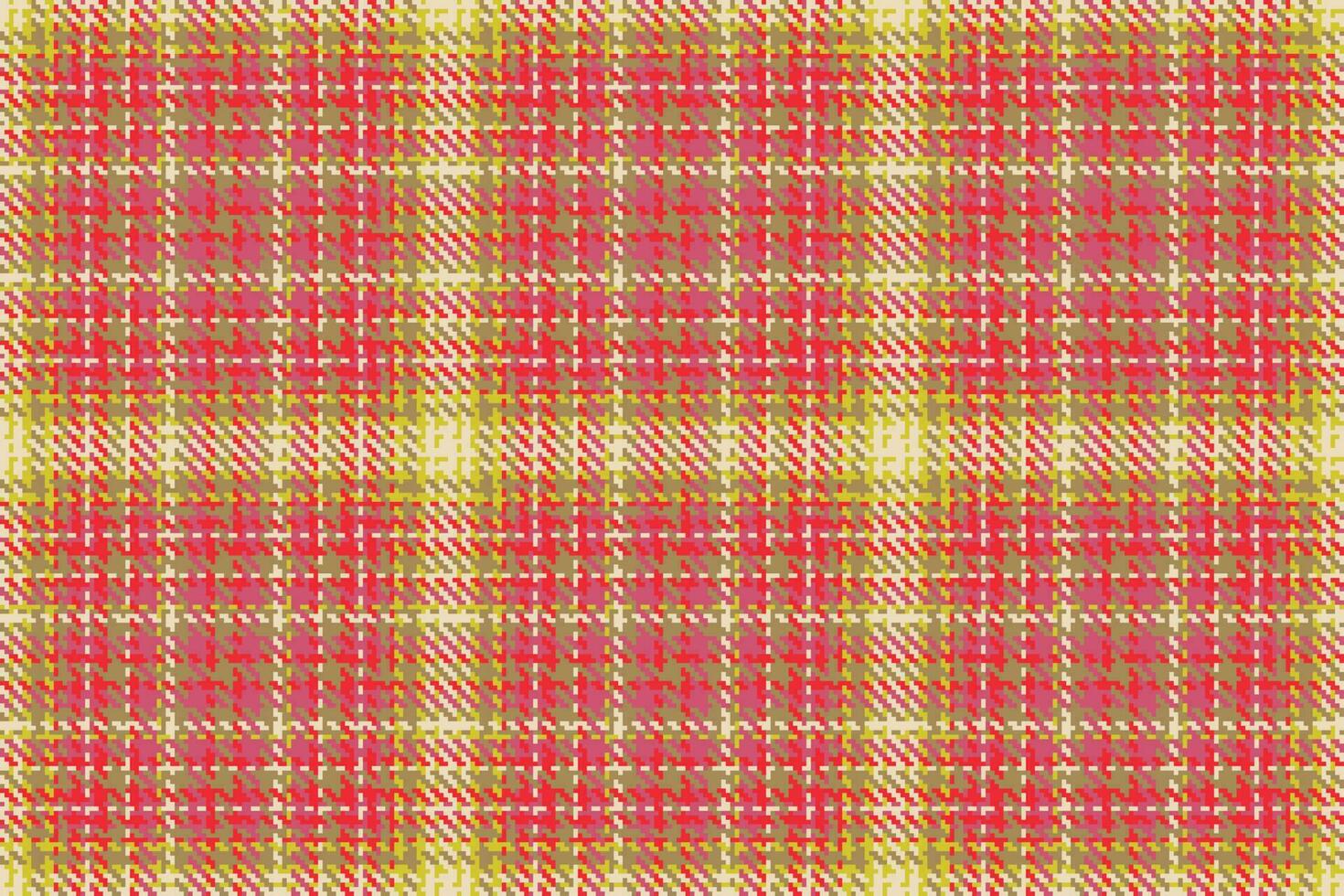 Textil- nahtlos Muster. Hintergrund Vektor Stoff. prüfen Textur Tartan Plaid.